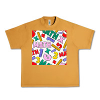 Peanut Butter math seamless pattern Urban Heavy Tee - BundleAndBundleShop