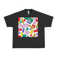 Pigment Black math seamless pattern Urban Heavy Tee - BundleAndBundleShop