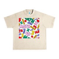 Sandshell math seamless pattern Urban Heavy Tee - BundleAndBundleShop