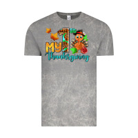 Cloud Rock my first thanksgiving with turkey Vintage Tee - AdoDesignShop