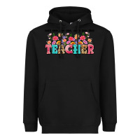 Black teach them love them watch them grow teacher Heavyweight Hoodie - Artiststas