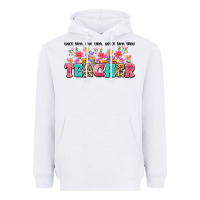 White teach them love them watch them grow teacher Heavyweight Hoodie - Artiststas