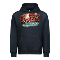 Navy cozy season Urban Hoodie - CowGirlArtShop