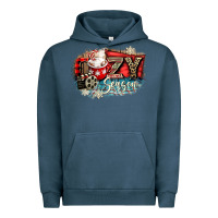 Pigment Midnight Navy cozy season Urban Hoodie - CowGirlArtShop