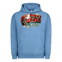 Pigment Pebble Blue cozy season Urban Hoodie - CowGirlArtShop