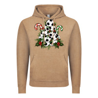 Vintage Coffee Lightning Soccer Christmas Tree Vintage Hoodie - RanaPortraitStore