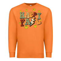 Carrot happy fall smiley face Premium Sweatshirt - BarkalooDesign