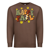 Chestnut happy fall smiley face Premium Sweatshirt - BarkalooDesign