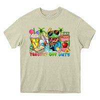 Mossy teacher off duty coffee cups Heavy Core Tee - Zillion Design Studio