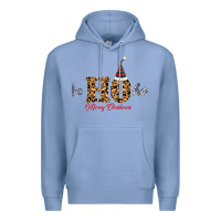 Colony Blue Ho Ho Ho Merry Christmas Premium Hoodie - Bettercallsaul
