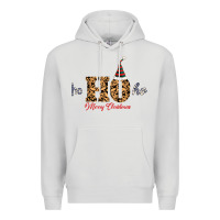 Dove Grey Ho Ho Ho Merry Christmas Premium Hoodie - Bettercallsaul