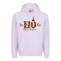 Lilac Ho Ho Ho Merry Christmas Premium Hoodie - Bettercallsaul