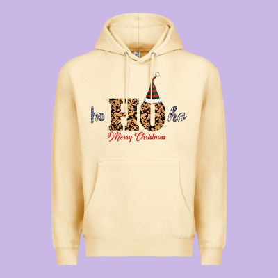 Ho Ho Ho Merry Christmas Premium Hoodie Designed By Bettercallsaul