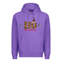 Purple Ho Ho Ho Merry Christmas Premium Hoodie - Bettercallsaul