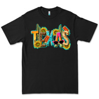 Black texas summer Premium Tee - texasbilliewilder