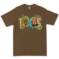 Cacao texas summer Premium Tee - texasbilliewilder