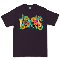 Plum texas summer Premium Tee - texasbilliewilder