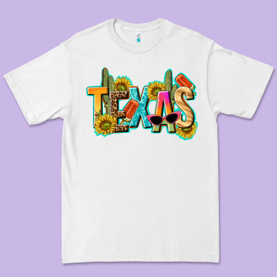 Texas Summer Premium Tee Designed By Texasbilliewilder