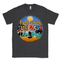 Smoke boat waves sun rays lake days Classic Tee - NancyCooperArtShop
