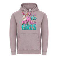 Vintage Zinc let's do this girls baseball Vintage Hoodie - BundleAndBundleShop