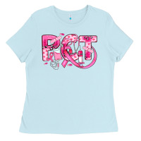 Baby Blue breast cancer pct patient care technician Ladies Tee - JahusDesignShop