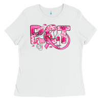 White breast cancer pct patient care technician Ladies Tee - JahusDesignShop