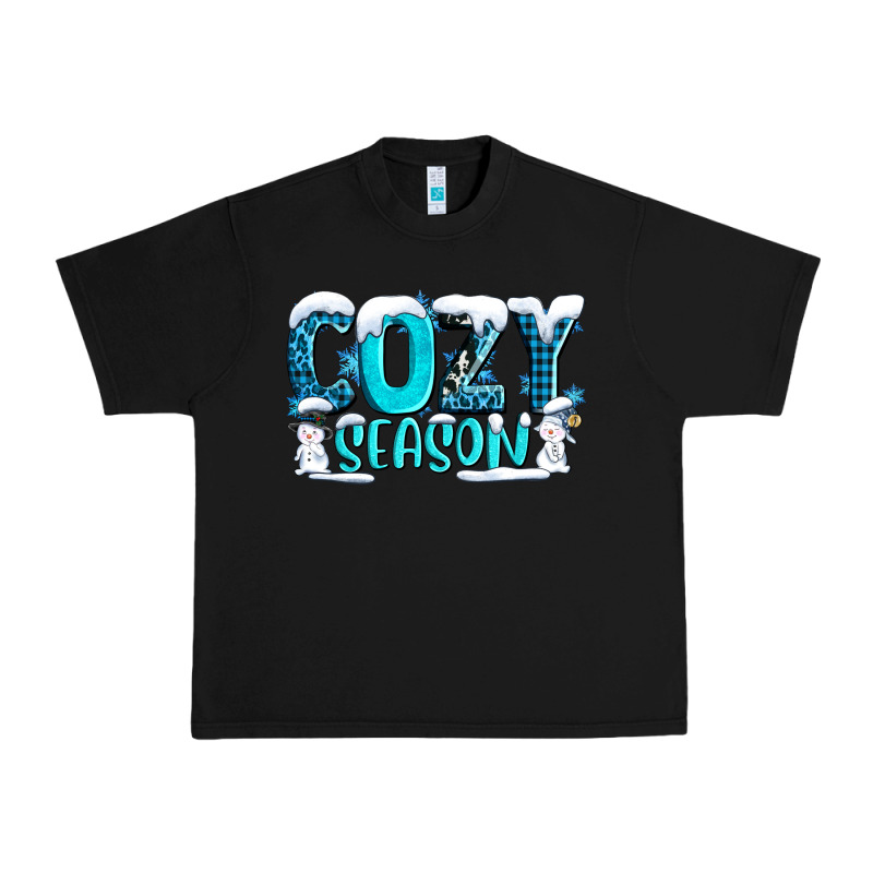 Cozy Season With Snowman Ado Urban Heavy Tee by AdoDesignShop | Teevron