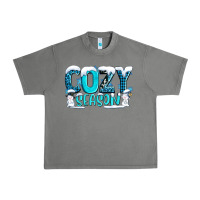 Tornado cozy season with snowman ado Urban Heavy Tee - AdoDesignShop