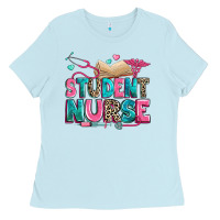 Baby Blue student nurse Ladies Tee - Zillion Design Studio