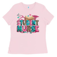 Bubblegum Pink student nurse Ladies Tee - Zillion Design Studio