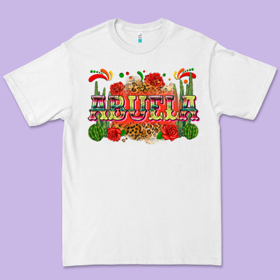 Abuela Premium Tee Designed By Zillion Design Studio