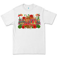 White abuela Premium Tee - Zillion Design Studio