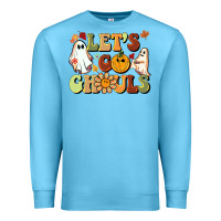 Ocean Blue halloween lets go ghouls Premium Sweatshirt - BarkalooDesign