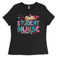 Black student nurse Ladies Tee - Zillion Design Studio