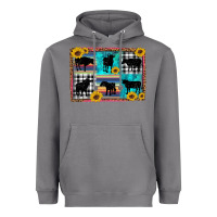 Storm cow sunflower leopard Heavyweight Hoodie - Artiststas