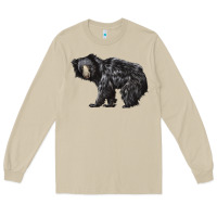 Sloth Bear Long Sleeve Tee | Teevron