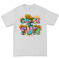 Dove Grey chase the sun Premium Tee - AdoDesignShop