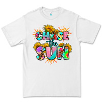 White chase the sun Premium Tee - AdoDesignShop