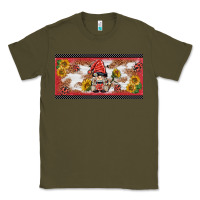 Army Green ladybug gnomies license plate template Classic Tee - BarkalooDesign