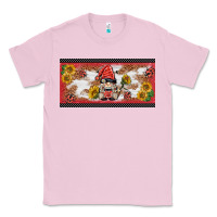 Bubblegum Pink ladybug gnomies license plate template Classic Tee - BarkalooDesign