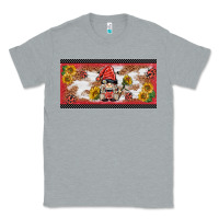 Heather Grey ladybug gnomies license plate template Classic Tee - BarkalooDesign