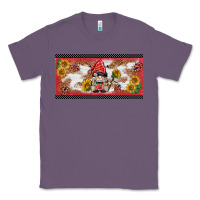 Lavender ladybug gnomies license plate template Classic Tee - BarkalooDesign