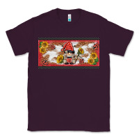 Plum ladybug gnomies license plate template Classic Tee - BarkalooDesign