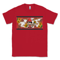 Red ladybug gnomies license plate template Classic Tee - BarkalooDesign