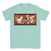 Seafoam ladybug gnomies license plate template Classic Tee - BarkalooDesign