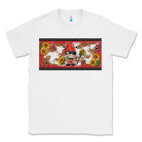 White ladybug gnomies license plate template Classic Tee - BarkalooDesign