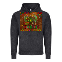 Vintage Black feliz navidad cactus Vintage Hoodie - JahusDesignShop
