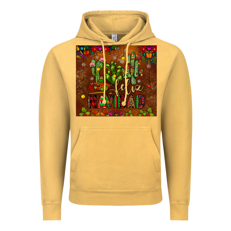 Feliz Navidad Cactus Vintage Hoodie by JahusDesignShop | Teevron