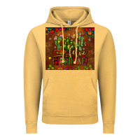 Vintage Mustard feliz navidad cactus Vintage Hoodie - JahusDesignShop