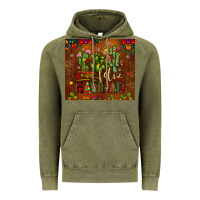 Vintage Olive feliz navidad cactus Vintage Hoodie - JahusDesignShop